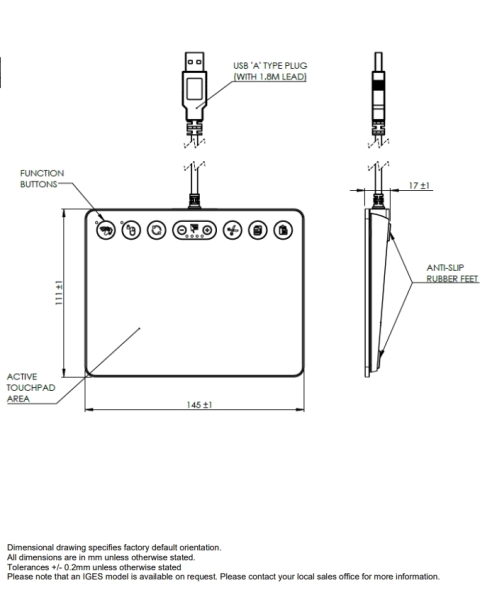 6" Desktop Touchpad extra image 1