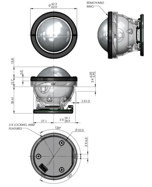 X50 Trackball - Skeletal extra image 1